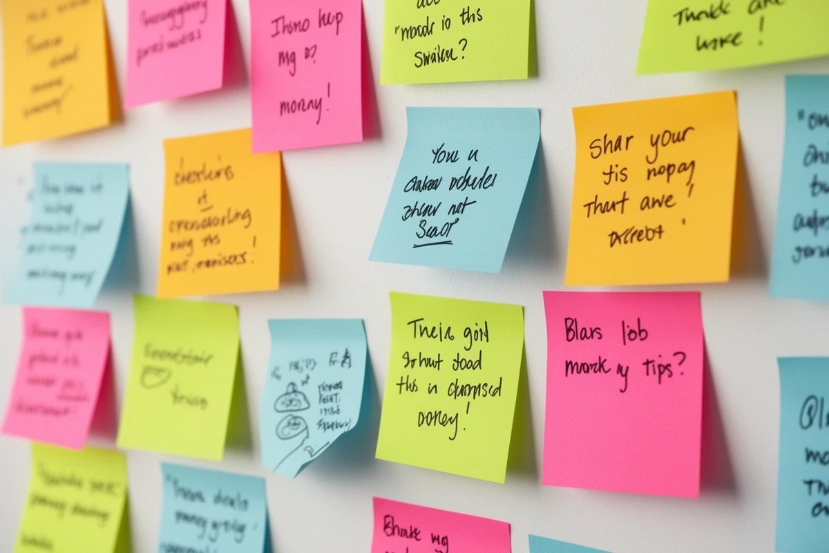 financial advice notes